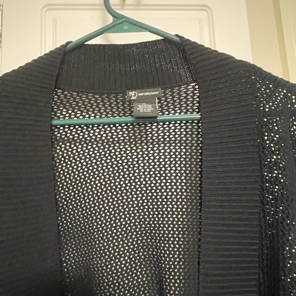 New direction sweater ladies size large black - Picture 2 of 5